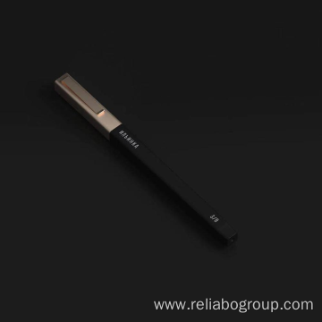 Luxury gold clip rubber square hotel ball pen